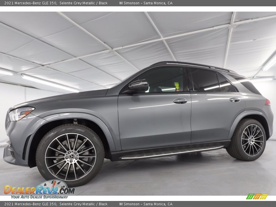 2021 Mercedes-Benz GLE 350 Selenite Grey Metallic / Black Photo #6