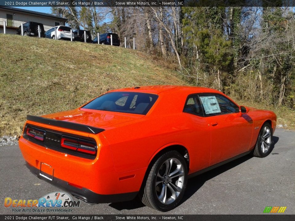 2021 Dodge Challenger R/T Shaker Go Mango / Black Photo #7