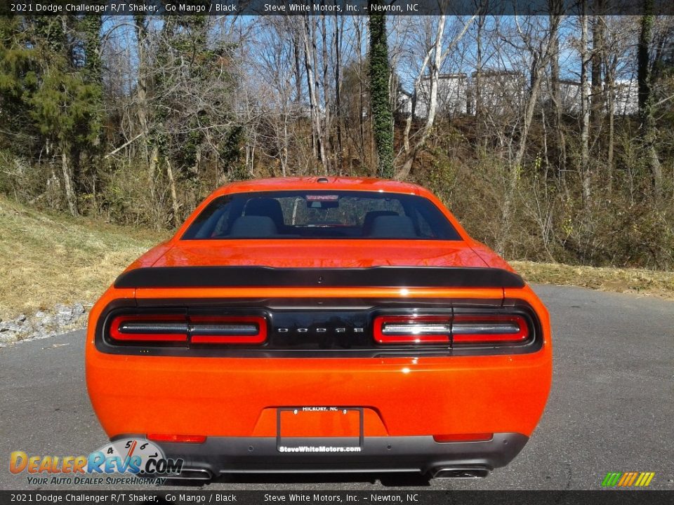 2021 Dodge Challenger R/T Shaker Go Mango / Black Photo #8