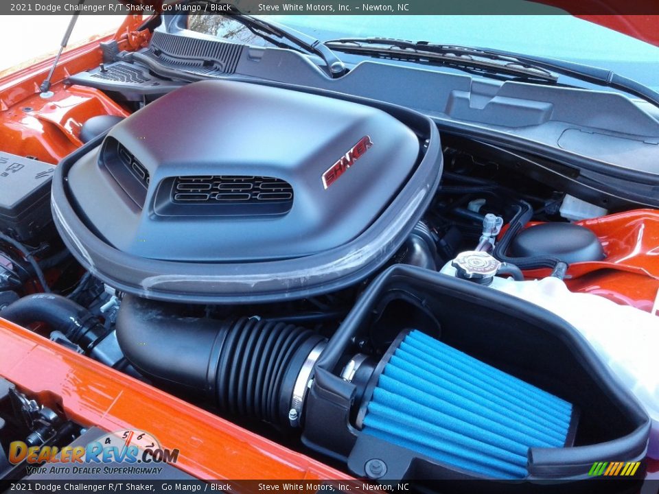 2021 Dodge Challenger R/T Shaker 5.7 Liter HEMI OHV-16 Valve VVT MDS V8 Engine Photo #10