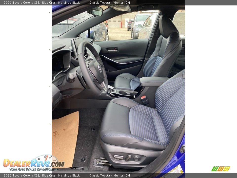 2021 Toyota Corolla XSE Blue Crush Metallic / Black Photo #2