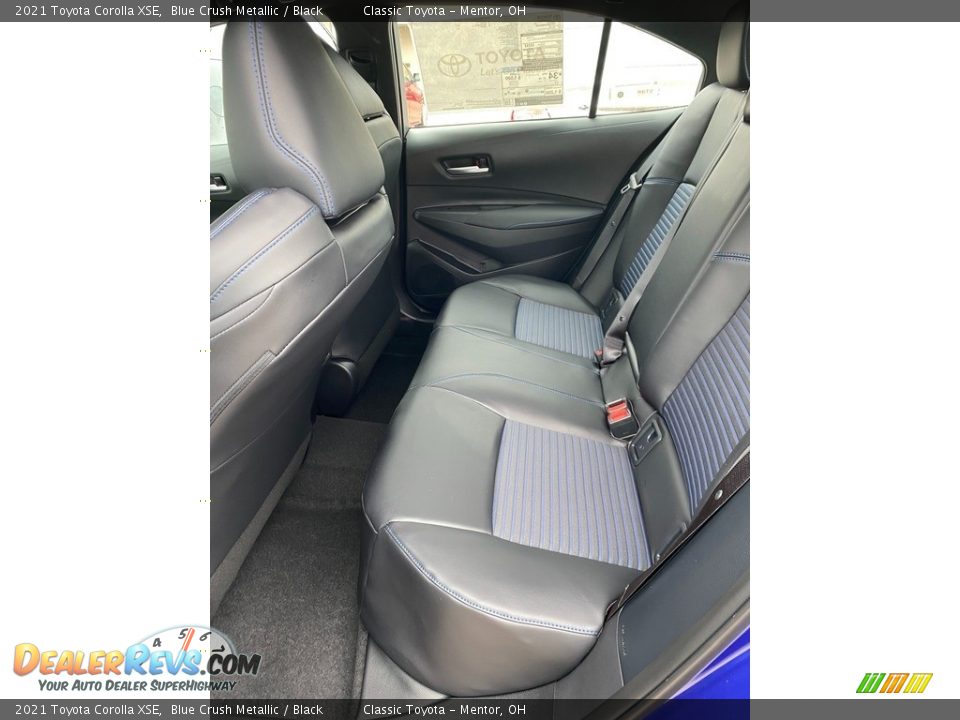2021 Toyota Corolla XSE Blue Crush Metallic / Black Photo #3