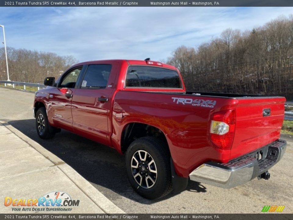 2021 Toyota Tundra SR5 CrewMax 4x4 Barcelona Red Metallic / Graphite Photo #2