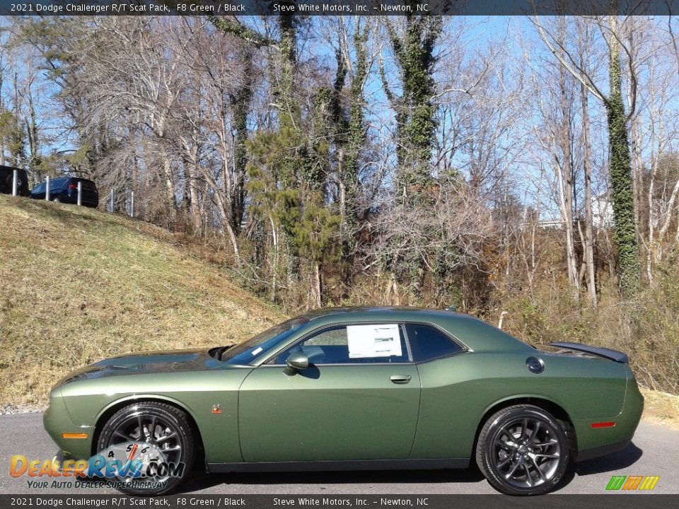 2021 Dodge Challenger R/T Scat Pack F8 Green / Black Photo #1