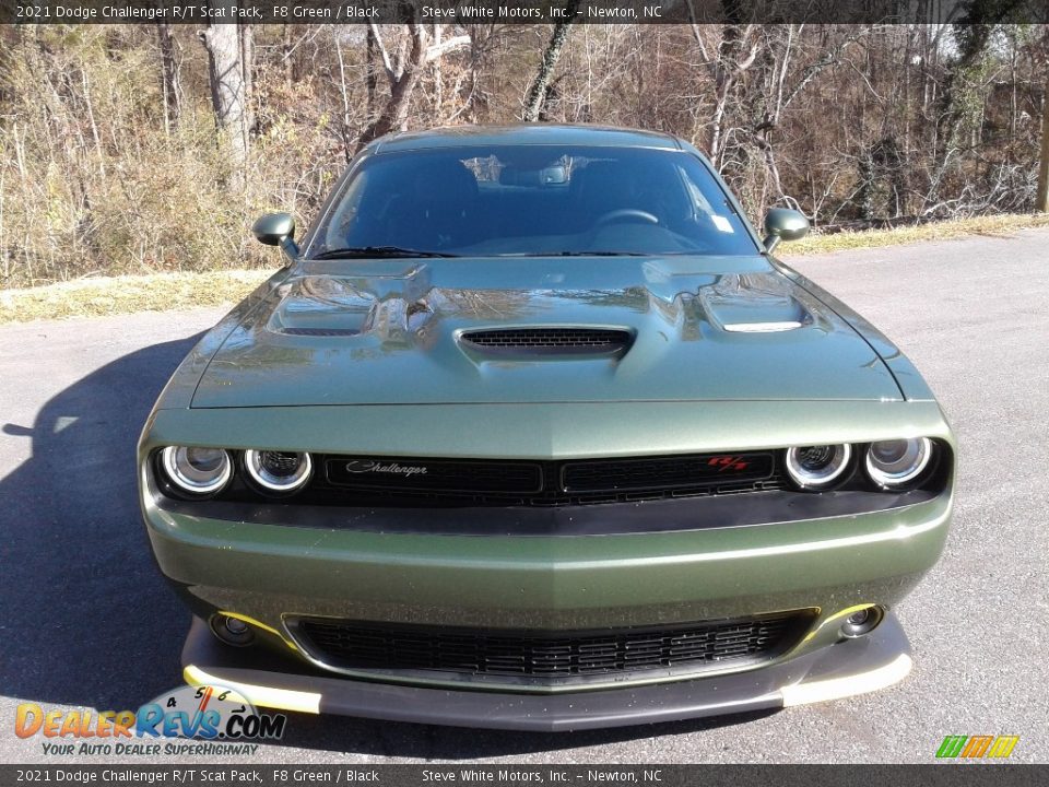 2021 Dodge Challenger R/T Scat Pack F8 Green / Black Photo #3