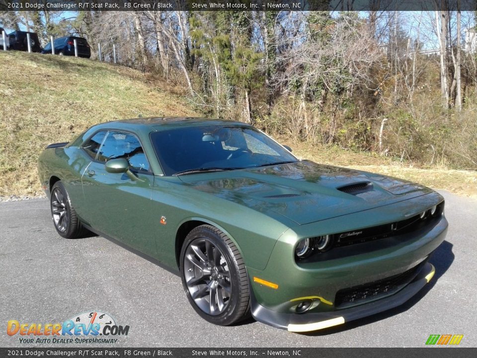 2021 Dodge Challenger R/T Scat Pack F8 Green / Black Photo #4