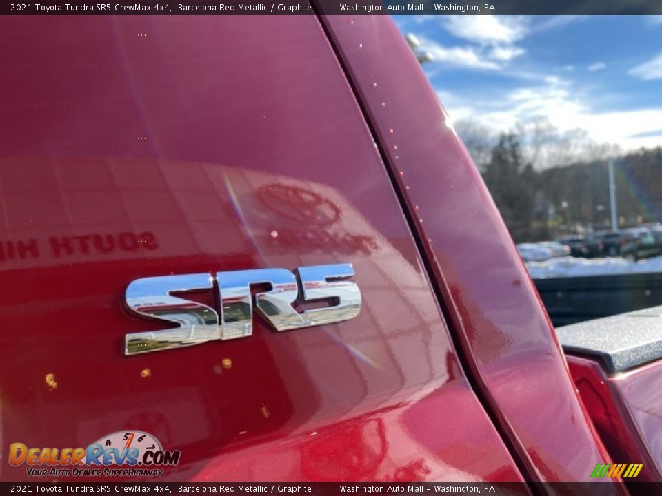 2021 Toyota Tundra SR5 CrewMax 4x4 Barcelona Red Metallic / Graphite Photo #24