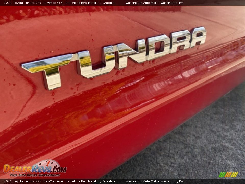 2021 Toyota Tundra SR5 CrewMax 4x4 Barcelona Red Metallic / Graphite Photo #25