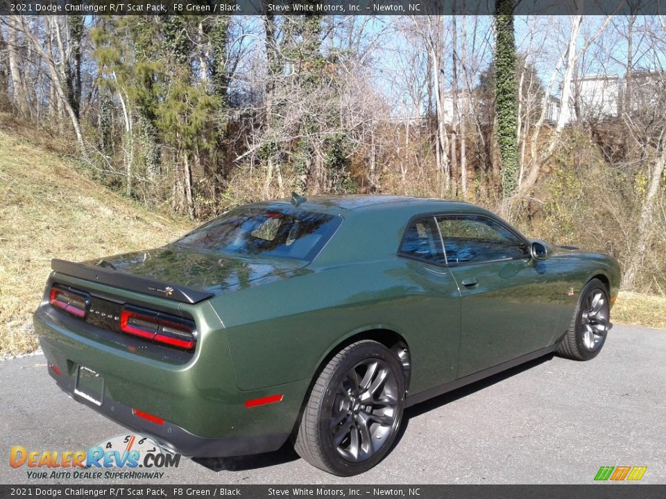 2021 Dodge Challenger R/T Scat Pack F8 Green / Black Photo #6