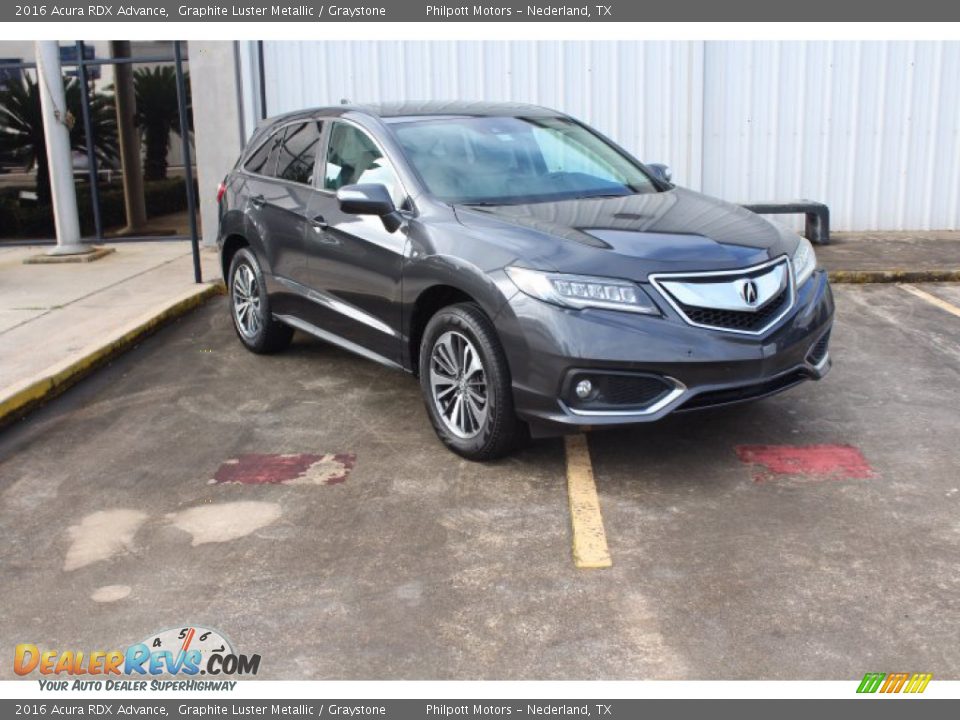 Front 3/4 View of 2016 Acura RDX Advance Photo #2
