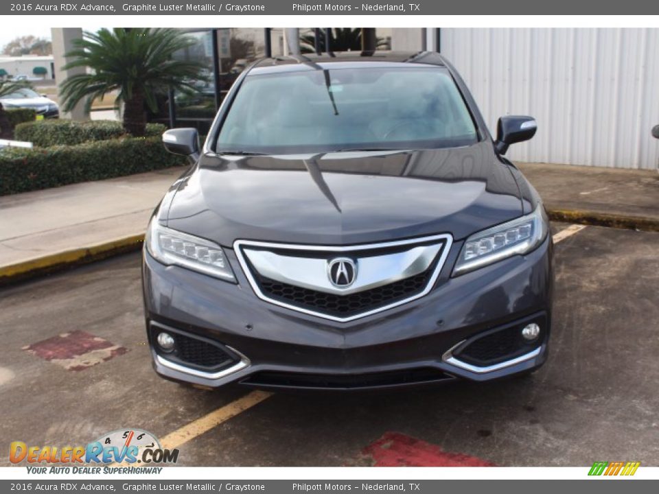 2016 Acura RDX Advance Graphite Luster Metallic / Graystone Photo #3