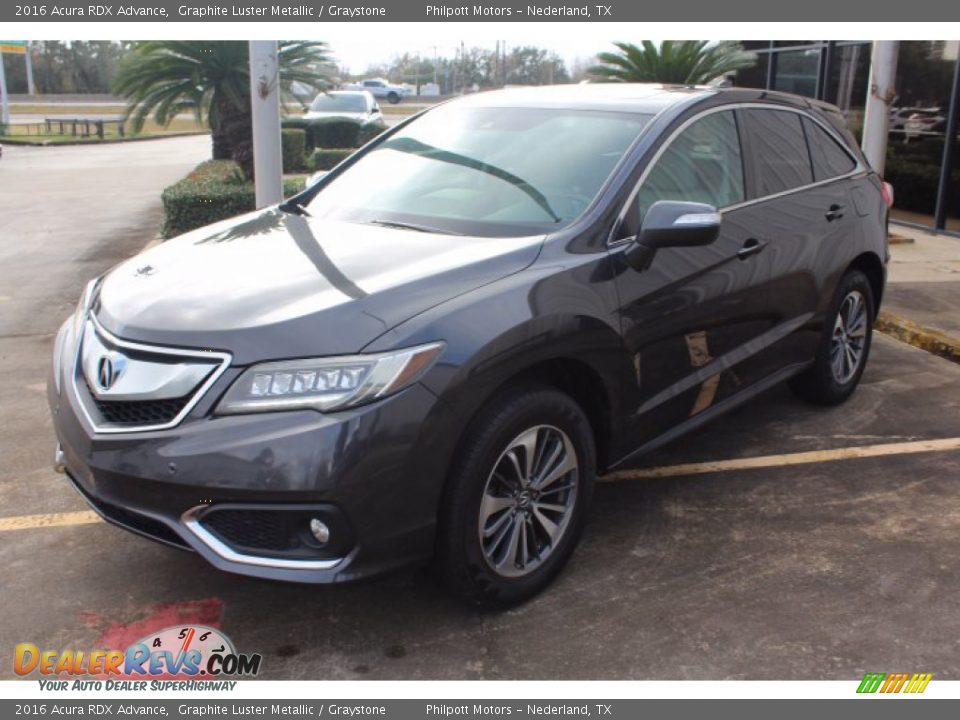 2016 Acura RDX Advance Graphite Luster Metallic / Graystone Photo #4