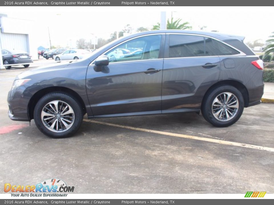 Graphite Luster Metallic 2016 Acura RDX Advance Photo #6