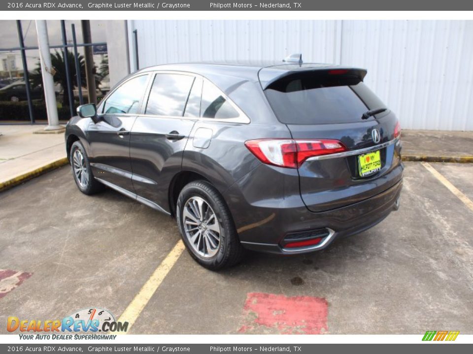 2016 Acura RDX Advance Graphite Luster Metallic / Graystone Photo #7