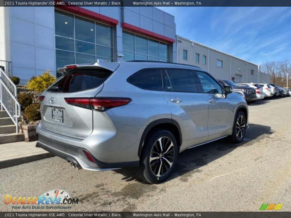 2021 Toyota Highlander XSE AWD Celestial Silver Metallic / Black Photo #14