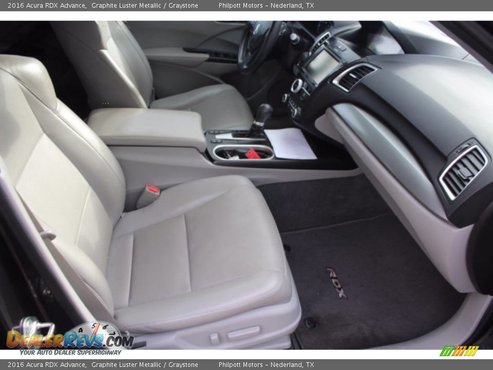 2016 Acura RDX Advance Graphite Luster Metallic / Graystone Photo #29