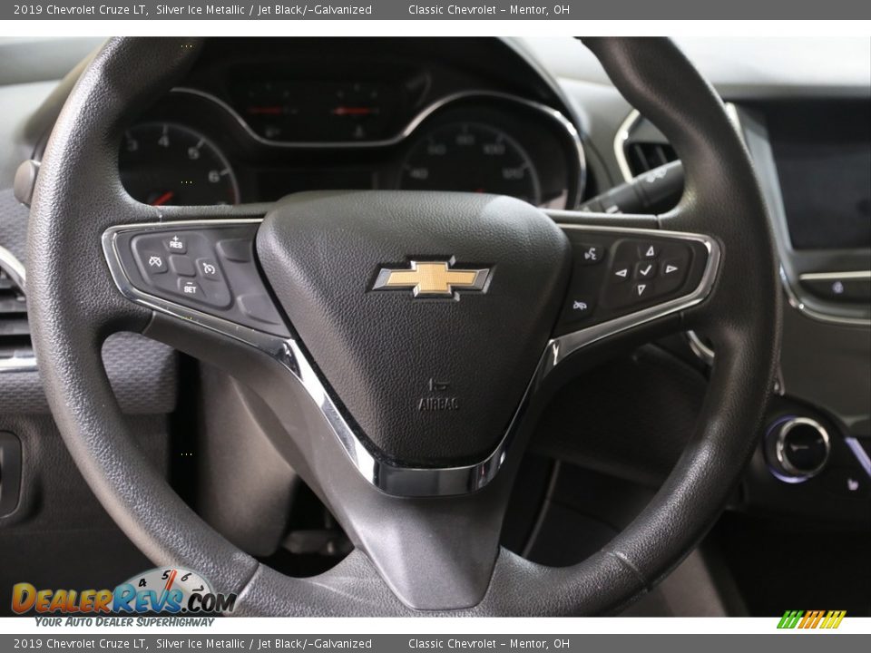 2019 Chevrolet Cruze LT Silver Ice Metallic / Jet Black/­Galvanized Photo #7