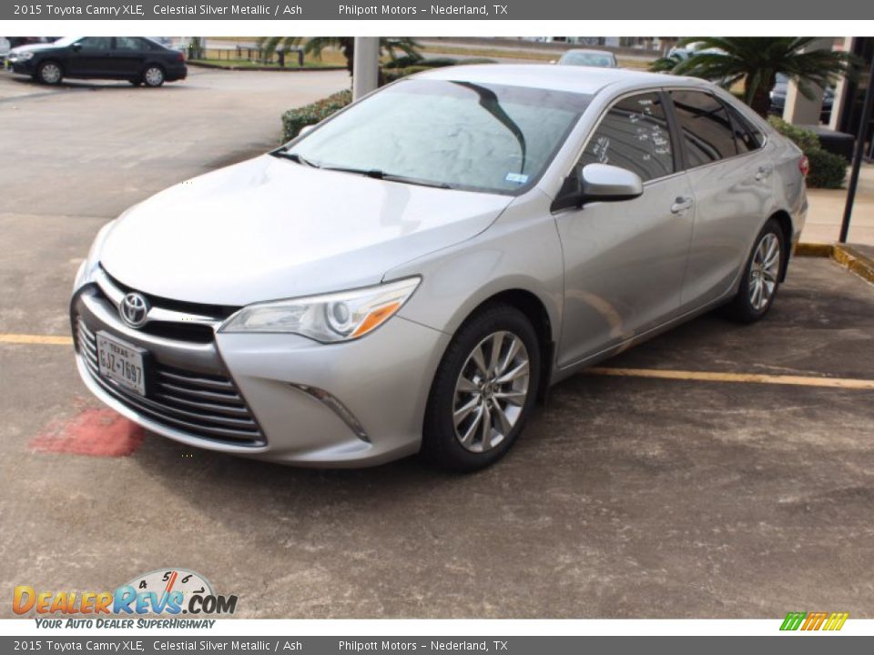 2015 Toyota Camry XLE Celestial Silver Metallic / Ash Photo #4