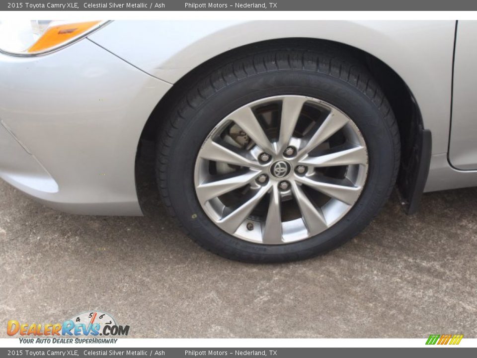 2015 Toyota Camry XLE Celestial Silver Metallic / Ash Photo #5