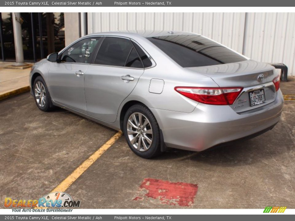 2015 Toyota Camry XLE Celestial Silver Metallic / Ash Photo #6