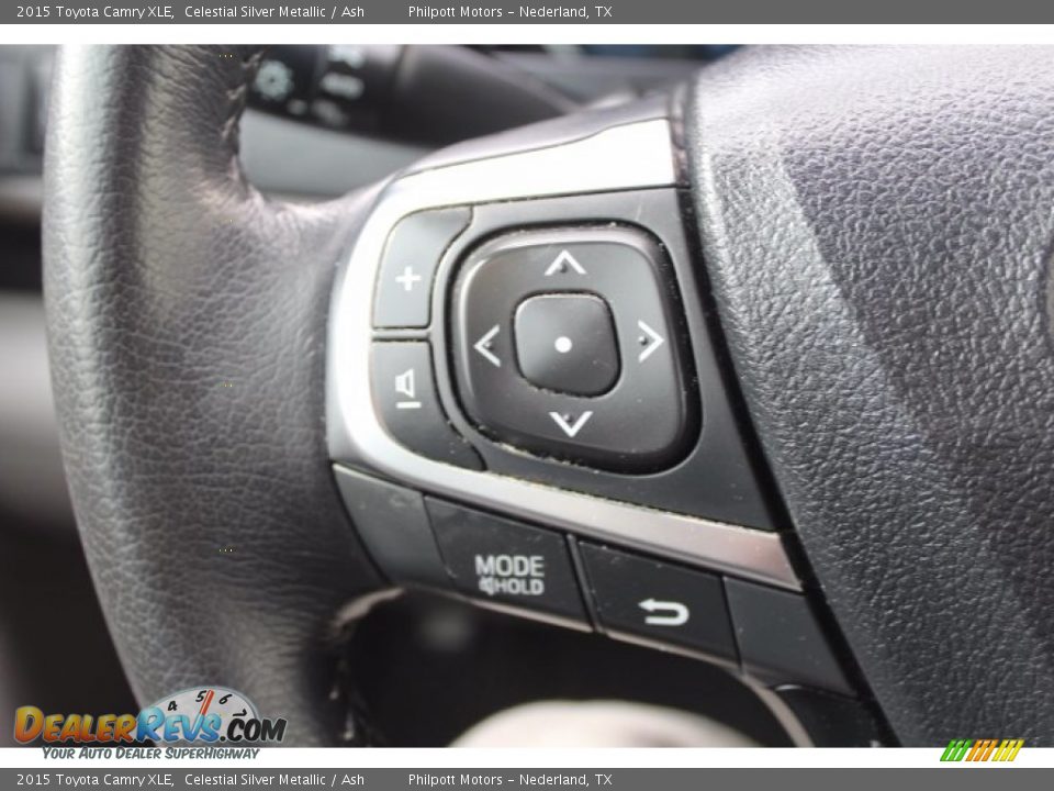 2015 Toyota Camry XLE Celestial Silver Metallic / Ash Photo #11