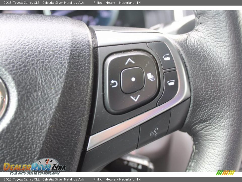 2015 Toyota Camry XLE Celestial Silver Metallic / Ash Photo #12