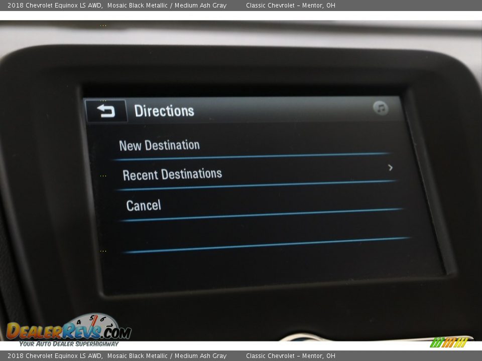 2018 Chevrolet Equinox LS AWD Mosaic Black Metallic / Medium Ash Gray Photo #17