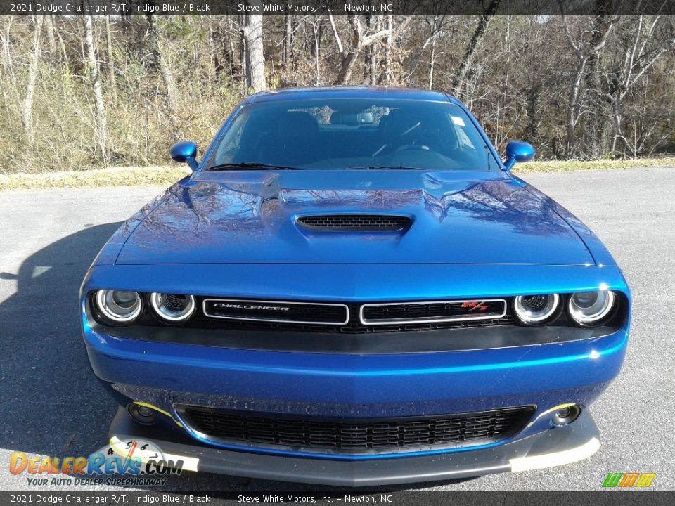 2021 Dodge Challenger R/T Indigo Blue / Black Photo #3