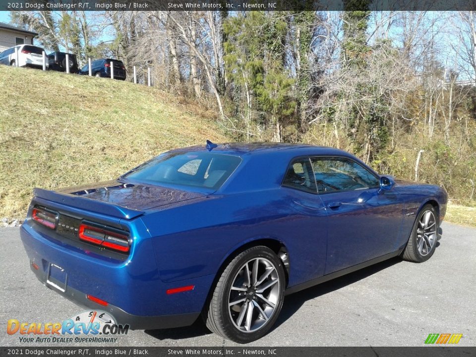 2021 Dodge Challenger R/T Indigo Blue / Black Photo #6