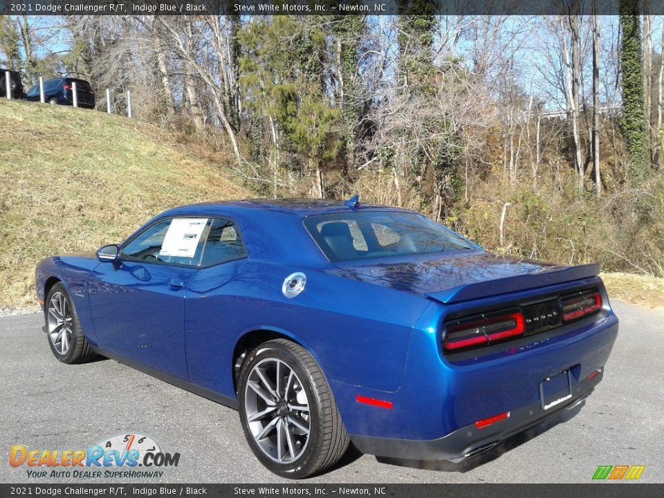 2021 Dodge Challenger R/T Indigo Blue / Black Photo #8