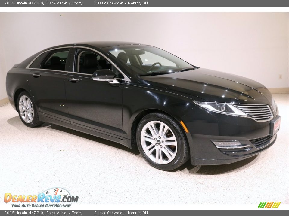 2016 Lincoln MKZ 2.0 Black Velvet / Ebony Photo #1