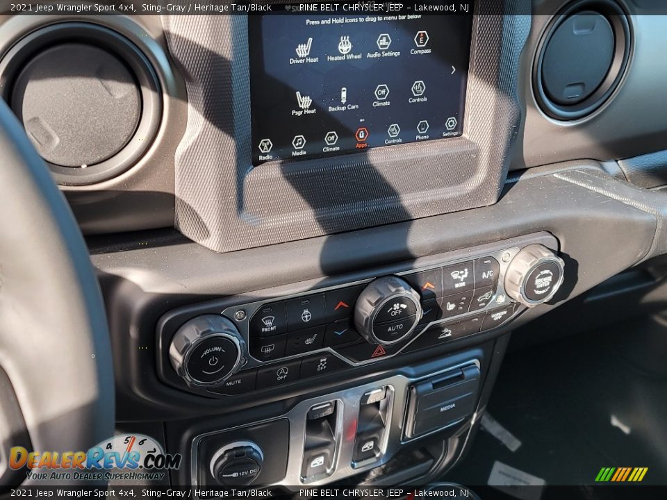 2021 Jeep Wrangler Sport 4x4 Sting-Gray / Heritage Tan/Black Photo #14