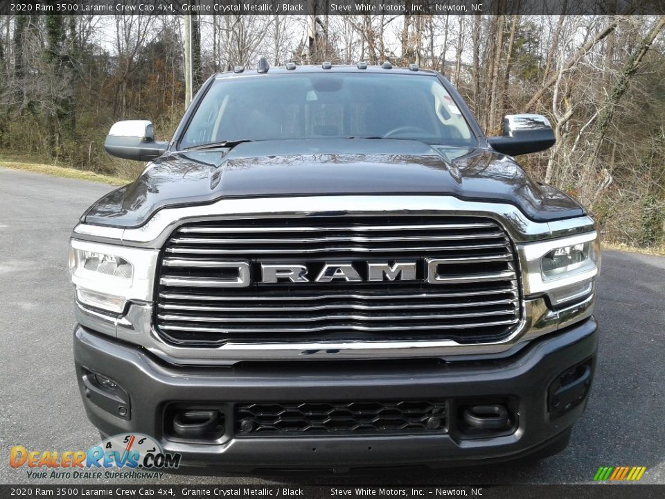 2020 Ram 3500 Laramie Crew Cab 4x4 Granite Crystal Metallic / Black Photo #3