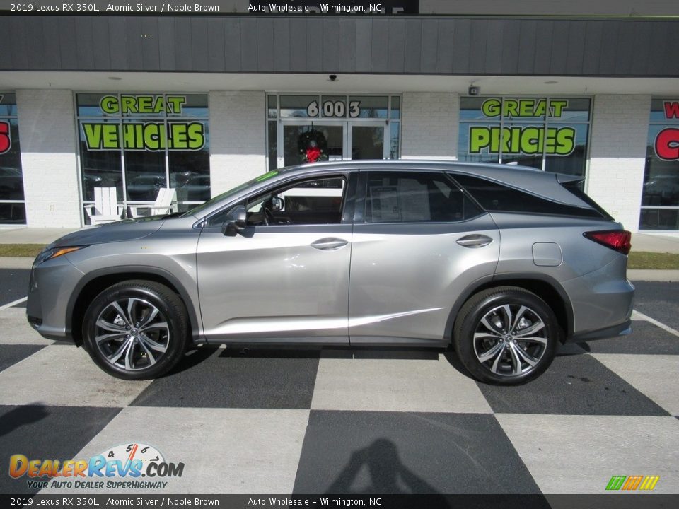 2019 Lexus RX 350L Atomic Silver / Noble Brown Photo #1