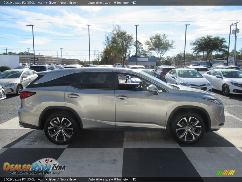 2019 Lexus RX 350L Atomic Silver / Noble Brown Photo #3