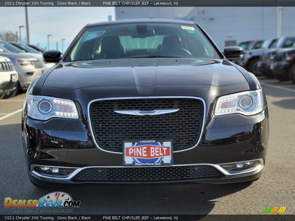 2021 Chrysler 300 Touring Gloss Black / Black Photo #3