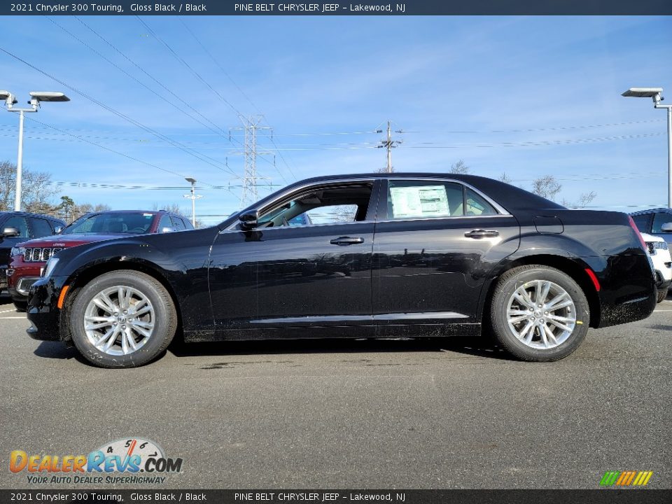 2021 Chrysler 300 Touring Gloss Black / Black Photo #4