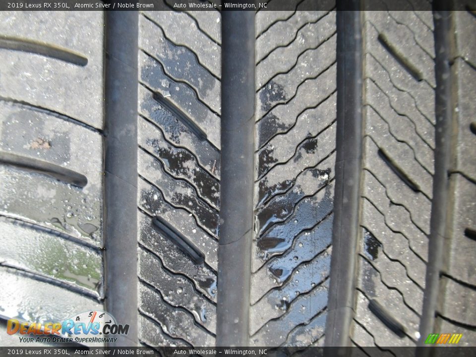 2019 Lexus RX 350L Atomic Silver / Noble Brown Photo #8