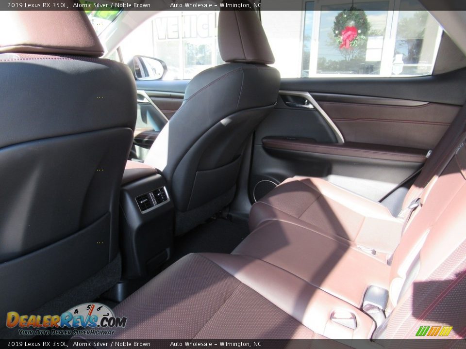 2019 Lexus RX 350L Atomic Silver / Noble Brown Photo #10