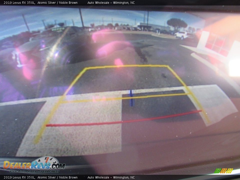 2019 Lexus RX 350L Atomic Silver / Noble Brown Photo #18