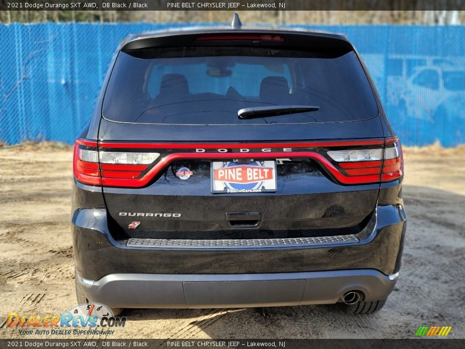 2021 Dodge Durango SXT AWD DB Black / Black Photo #7