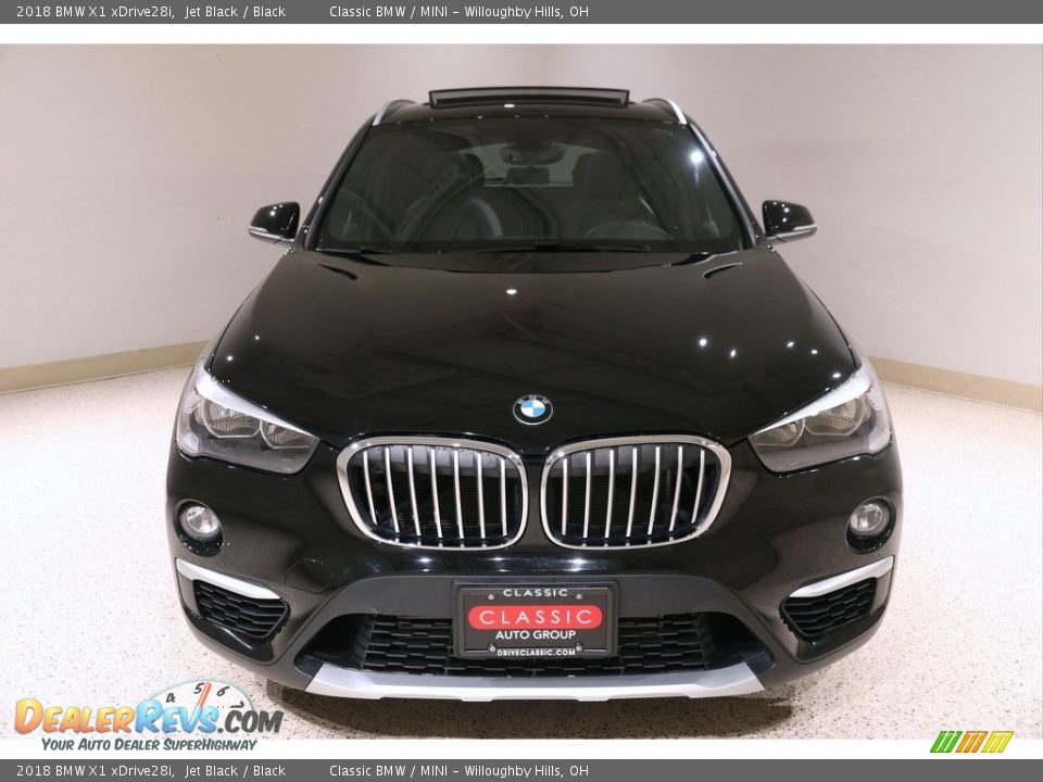 2018 BMW X1 xDrive28i Jet Black / Black Photo #2