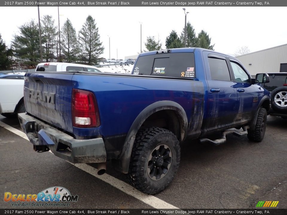 2017 Ram 2500 Power Wagon Crew Cab 4x4 Blue Streak Pearl / Black Photo #3