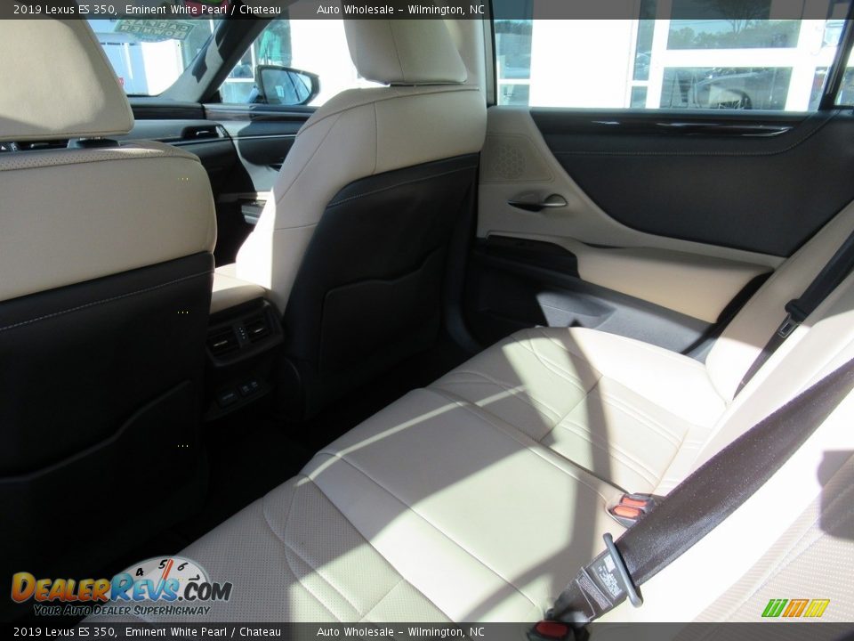 2019 Lexus ES 350 Eminent White Pearl / Chateau Photo #10