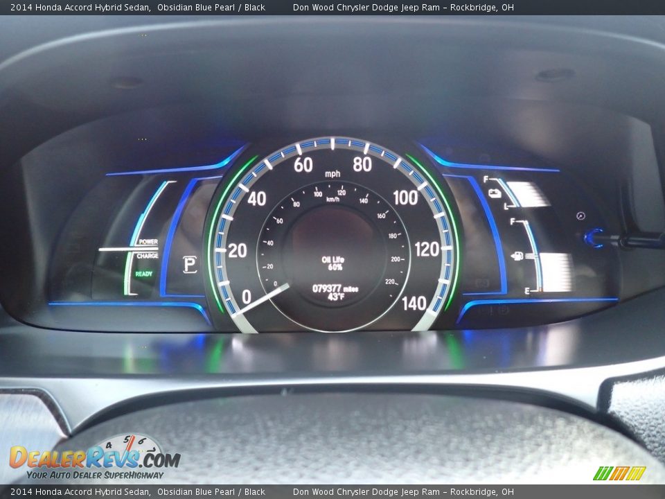 2014 Honda Accord Hybrid Sedan Gauges Photo #20