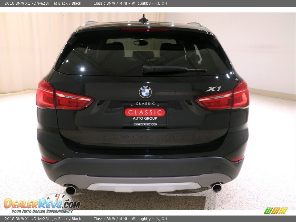 2018 BMW X1 xDrive28i Jet Black / Black Photo #29