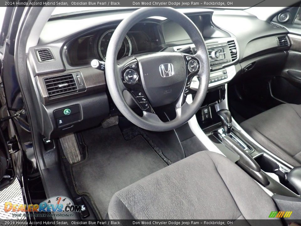 Black Interior - 2014 Honda Accord Hybrid Sedan Photo #29