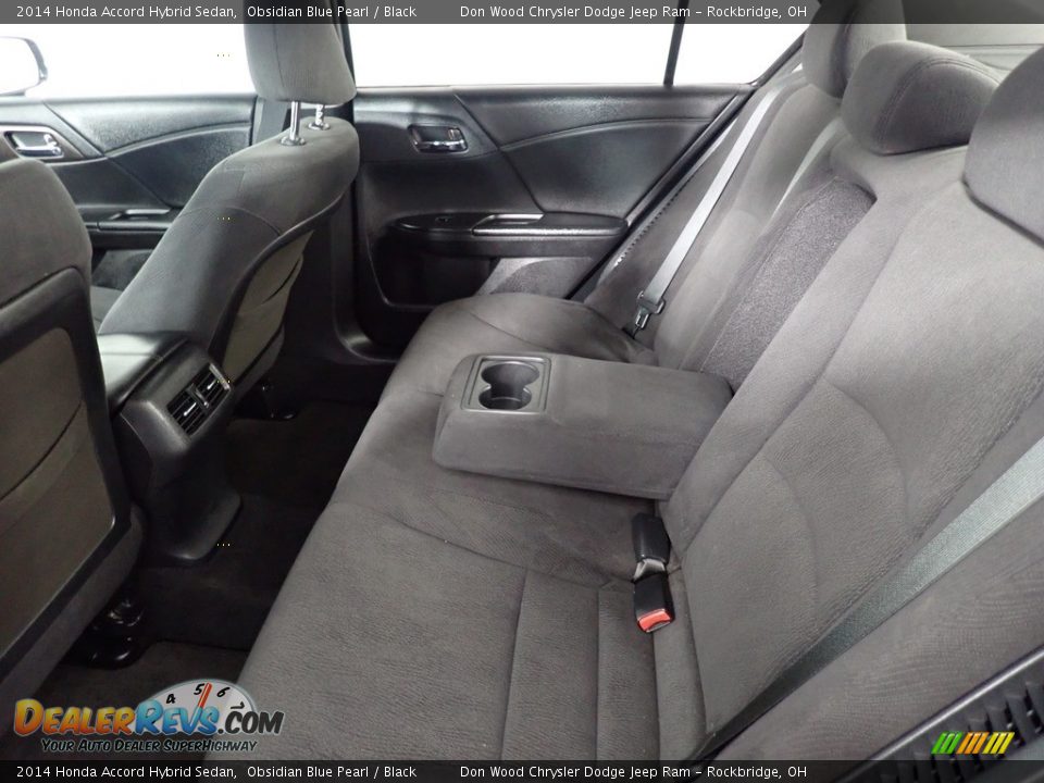 Rear Seat of 2014 Honda Accord Hybrid Sedan Photo #32