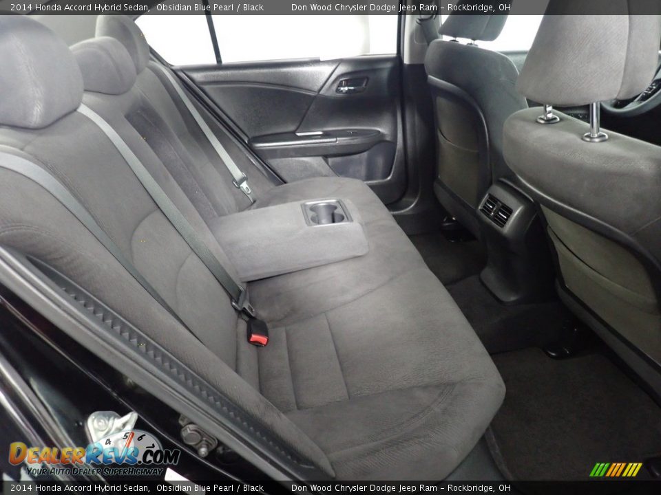 Rear Seat of 2014 Honda Accord Hybrid Sedan Photo #35