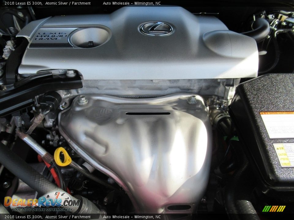 2018 Lexus ES 300h Atomic Silver / Parchment Photo #6